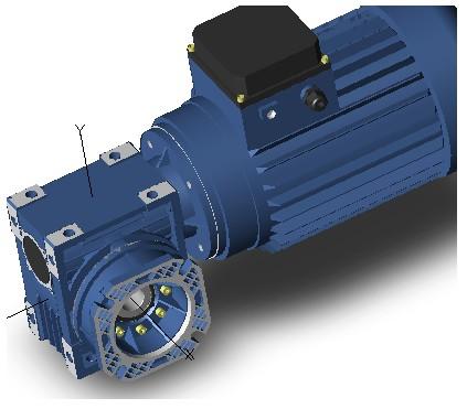 渦輪減速機(jī)渦輪減速電機(jī)NMRW150(圖)