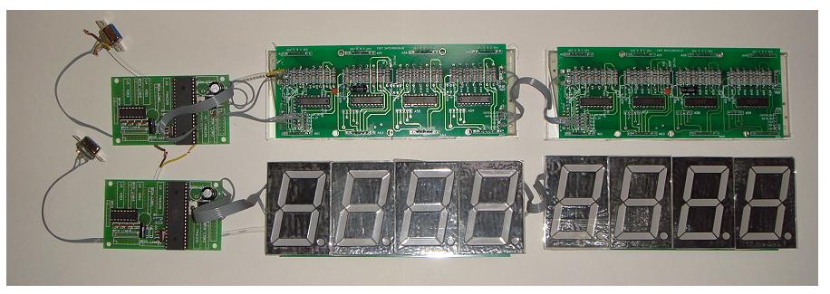 RS232串口控制LED數(shù)碼管顯示屏