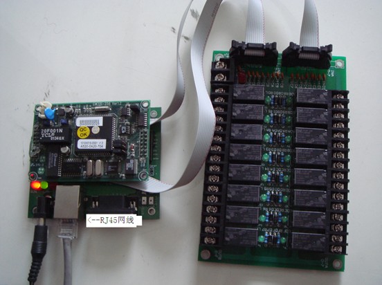 WEB瀏覽器遠程網絡控制開關板燈光電器開關控制器