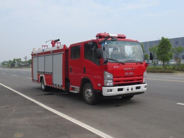 五十鈴消防車 JDF5100GXFPM30/Q型泡沫消防車廠家價格