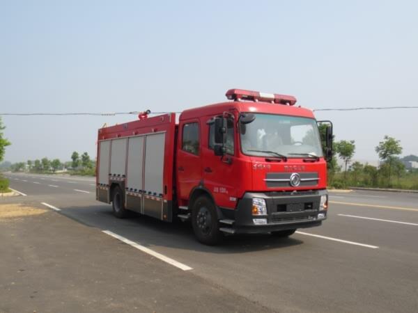 東風(fēng)天錦6噸水罐消防車廠家_6噸水罐消防車價格JDF5154GXFSG60型水罐消防車