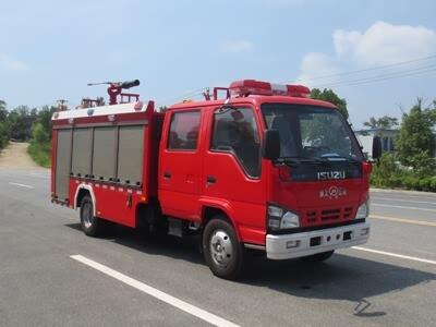 五十鈴3噸泡沫消防車 國(guó)六消防車廠家