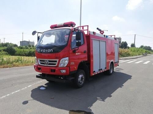 福田四驅(qū)泡沫消防車(chē) 江特牌JDF5081GXFPM25/B6型泡沫消防車(chē)