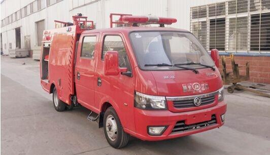 東風(fēng)途逸微型消防車 東風(fēng)雙排藍(lán)牌水罐消防車