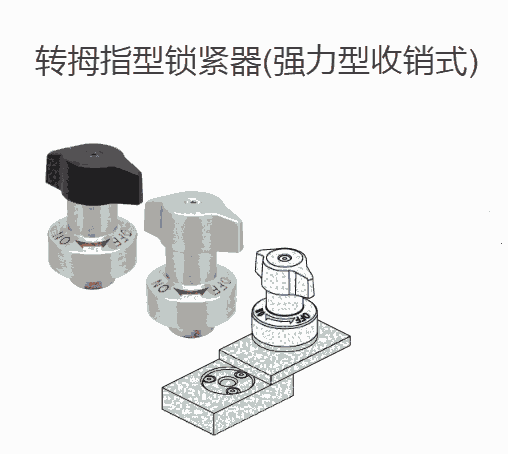 IMAO今尾 轉拇指型鎖緊器(強力型收銷式)QCTHSA0825-20S