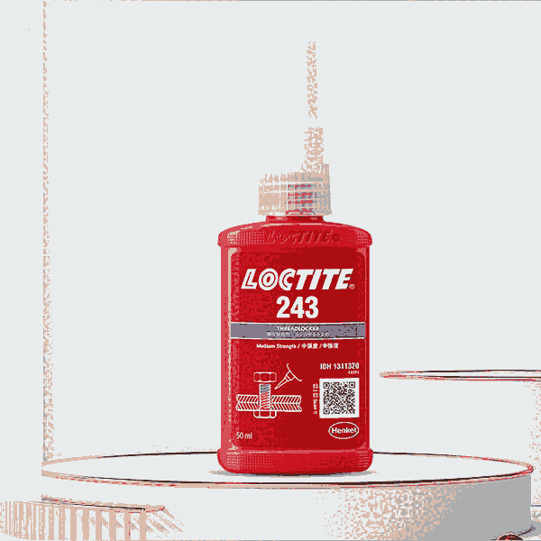 樂(lè)泰loctite243螺絲膠螺紋鎖固膠劑單組分厭氧膠水