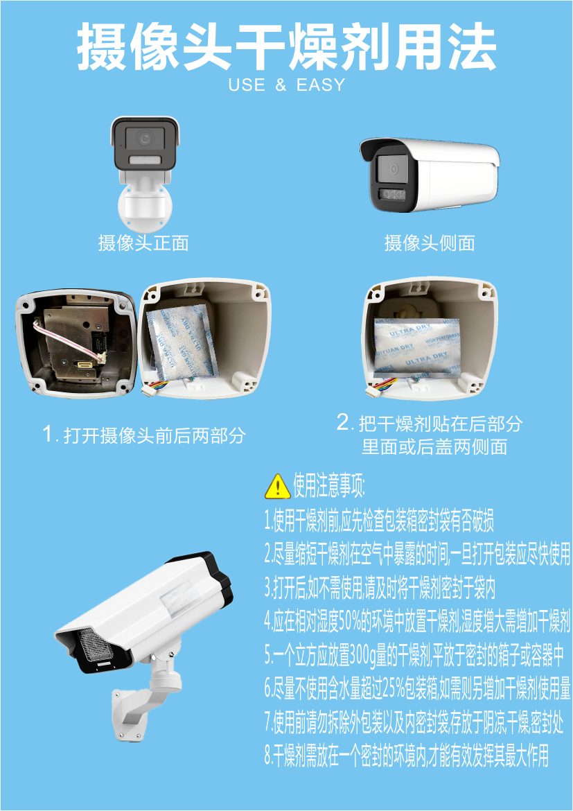 攝像頭干燥劑 氯化鎂防霧劑 江門供應(yīng)商 攝像頭防霧干燥劑 攝像頭防霧必品