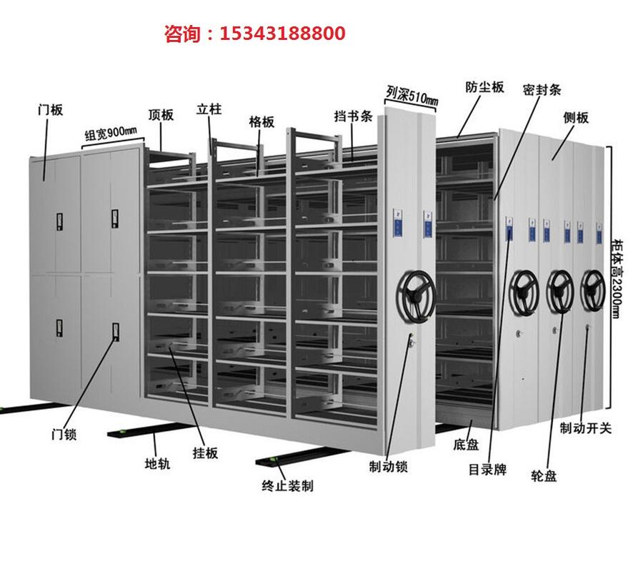 西青區(qū)手搖式密集檔案柜專業(yè)制造廠家