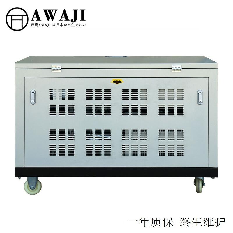 便攜式 15KW全自動汽油多燃料水冷靜音發(fā)電機參數(shù)