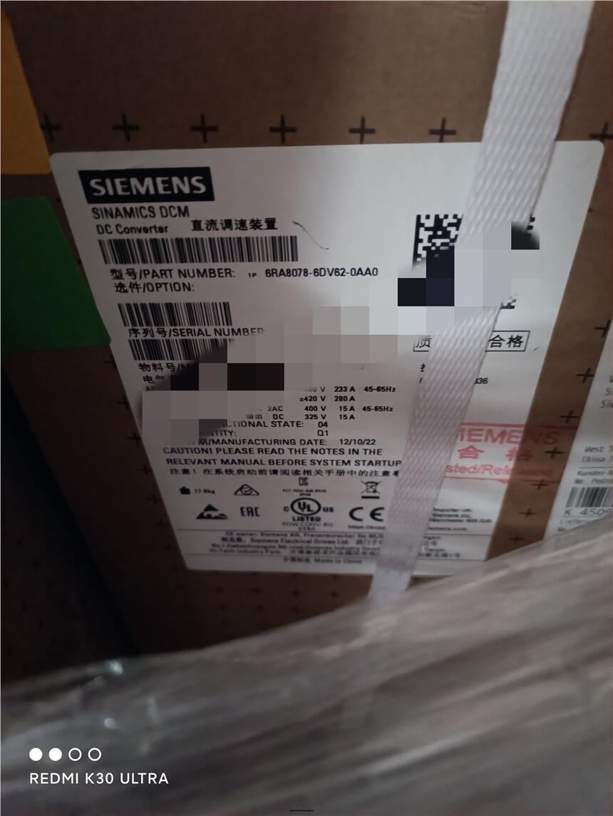 Siemens T(mn) S120׃l6SL3320-1TE41-0AA3r(ji)(yu)