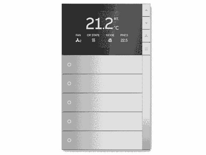 PEBR/U5.0.1-131 PEONIA智能溫控面板多功能家居面板ABB
