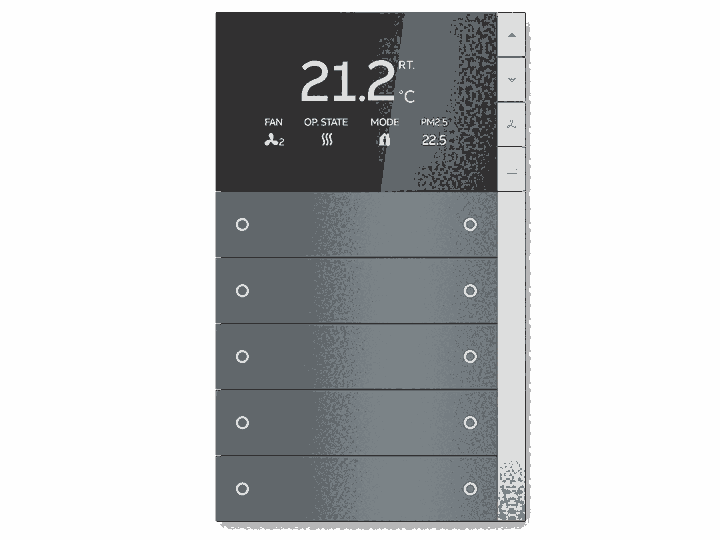 PEBR/U5.0.1-151 PEONIA智能溫控面板多功能家居面板ABB