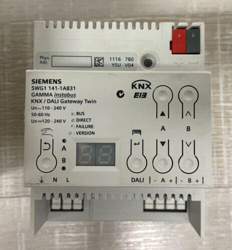 N 141/03 N 141/21 KNX/DALI網(wǎng)關(guān) 西門子KNX照明系統(tǒng)