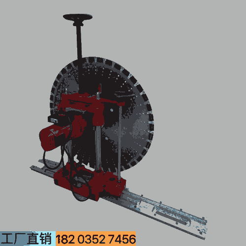 廣東汕尾 室內(nèi)開門窗切墻機(jī) -帶行走軌道門窗切縫機(jī) 安徽