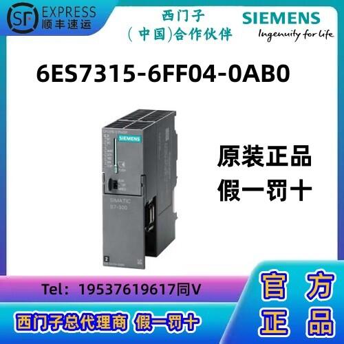 西門子S7-300，CPU模塊PLC 315F-2DP正品315-6FF04-0AB0