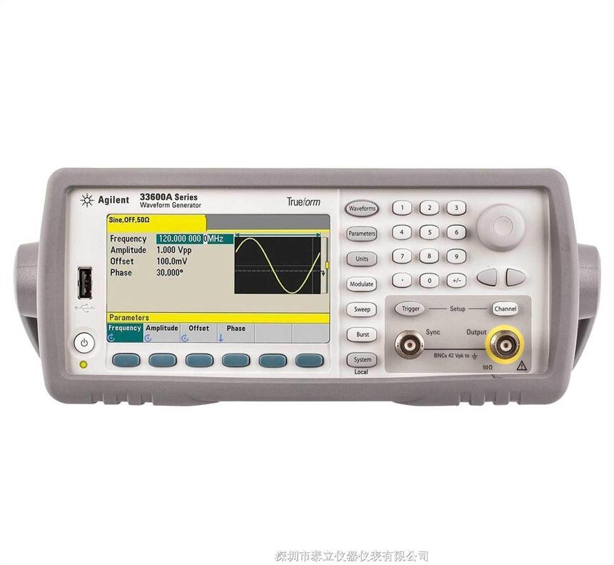 美國安捷倫波形發(fā)生器 Agilent33611A 33612A 33621A 33622A