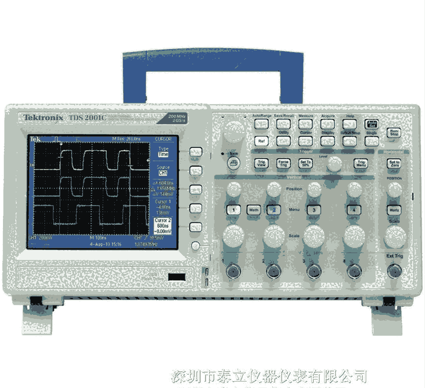 美國泰克示波器 TDS1012C-SC數(shù)字示波器