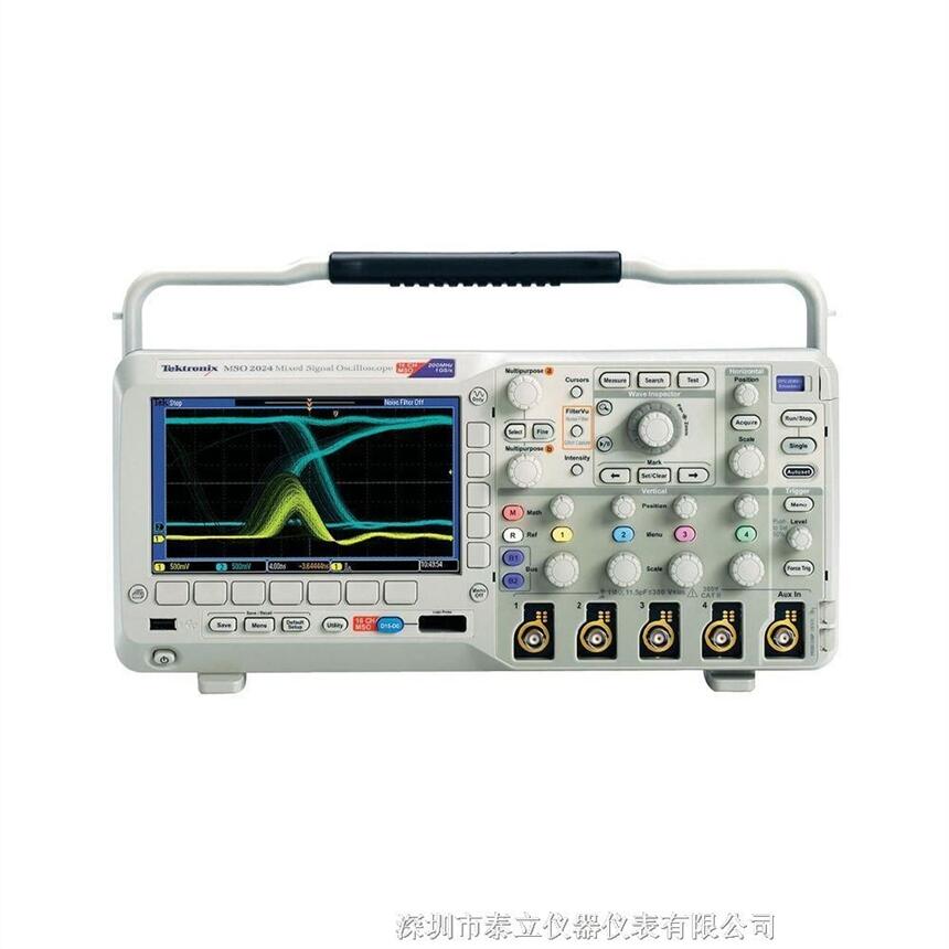 美國泰克示波器 MSO2004B混合信號(hào) 高達(dá) 200 MHz 的帶寬、1 GS/s