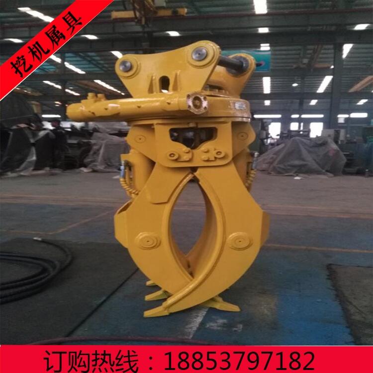 廠家推薦 住友300中小型液壓旋轉(zhuǎn)夾具 機(jī)械拇指夾 挖機(jī)配件商