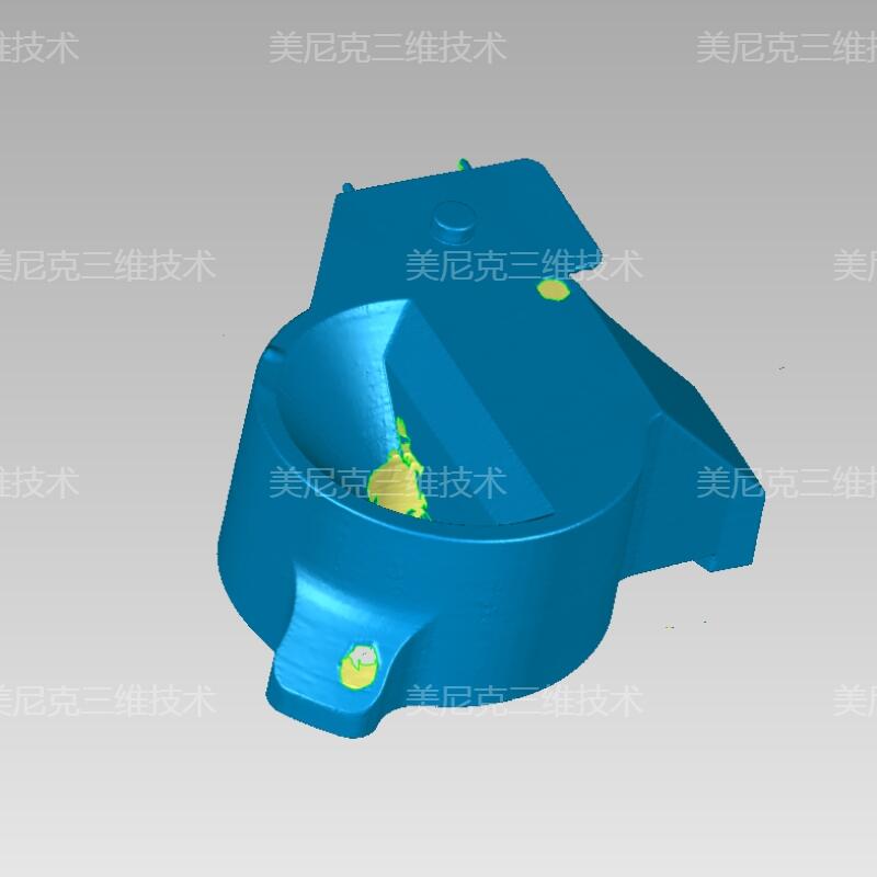 零件測繪精度對比，數(shù)模比對全尺寸，三維逆向掃描南京