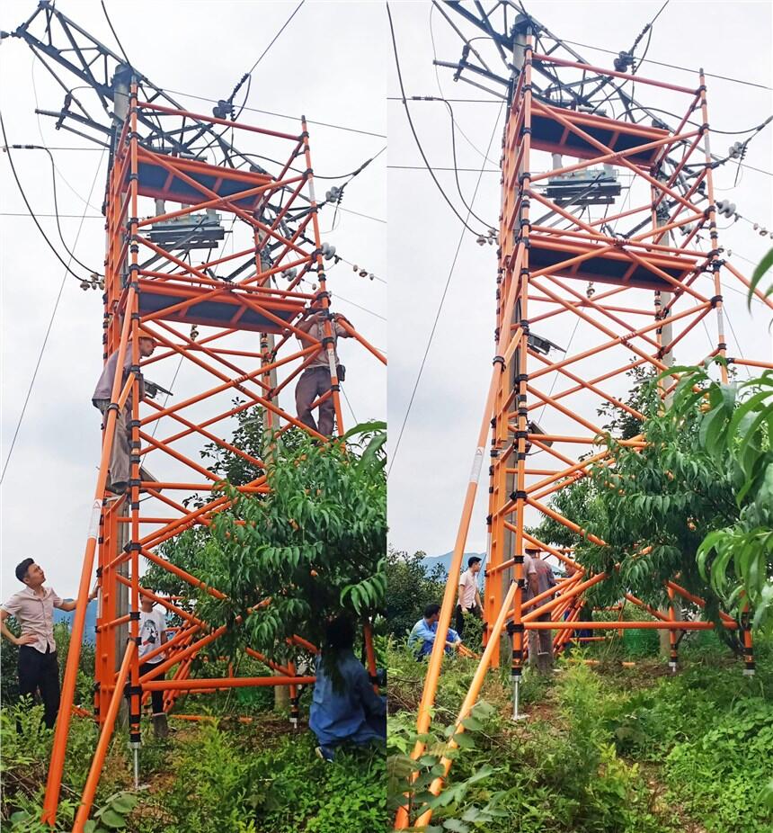 玻璃纖維材料制作 電力電氣工程專用腳手架