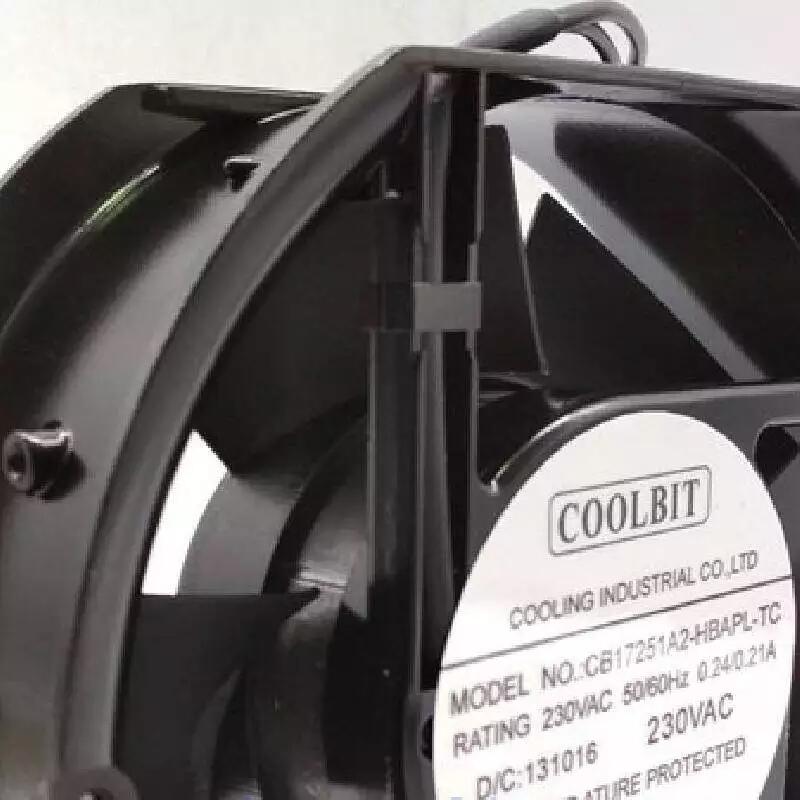 COOLBIT CB17251A3-HBAPL-TC 380V 散熱風(fēng)扇 軸流風(fēng)機(jī)