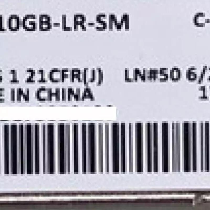 SFP-10GB-LR-SM 10GB 1310NM 長(zhǎng)波單模C-TMP萬兆光纖模塊