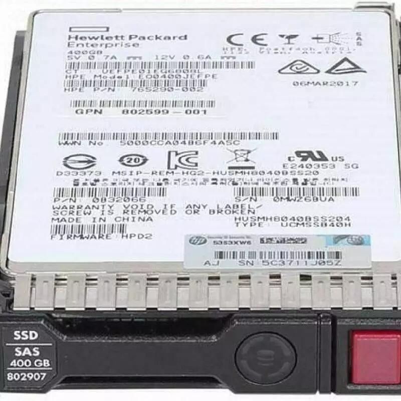 802582-B21 802907-001 400GB SAS 12G G10服務(wù)器硬盤