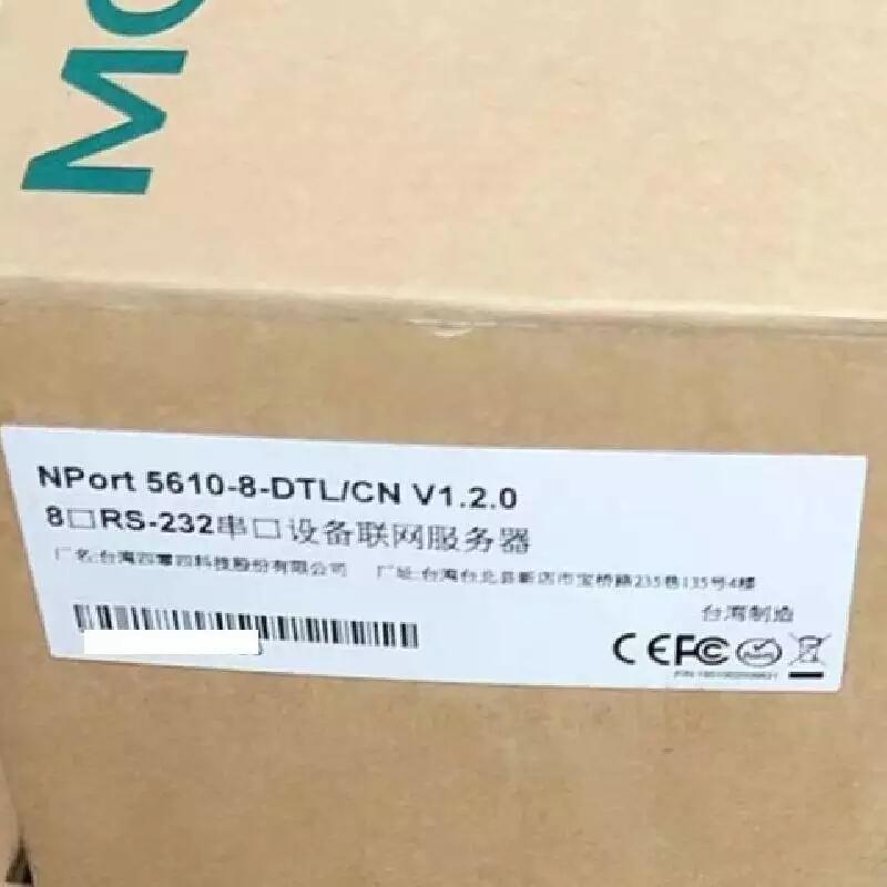 MOXA NPORT5610-8-DT 8口RS-232轉(zhuǎn)以太網(wǎng)網(wǎng)關(guān)串口服務(wù)器