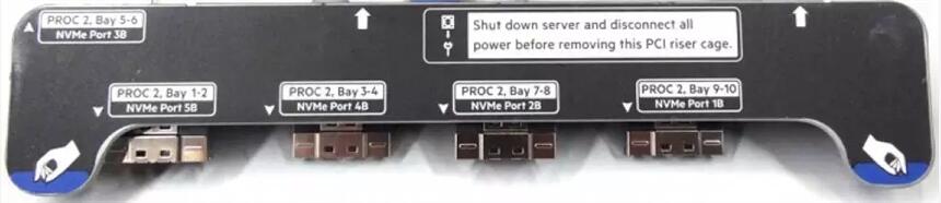 875549-001 8x4/2x4 Nvme Ports Secondary 