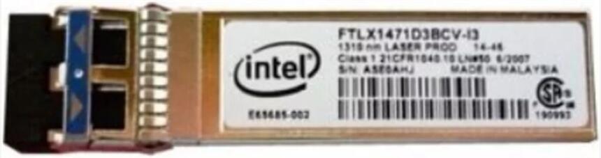 Intel E10GSFPLR FTLX1471D3BCV-I3 SFP+LR wģK