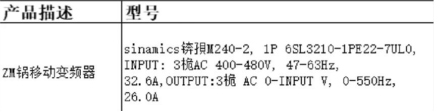 6SL3210-1PE22-7UL0 G120 PM240-2功率模塊集成式制動(dòng)斬波器