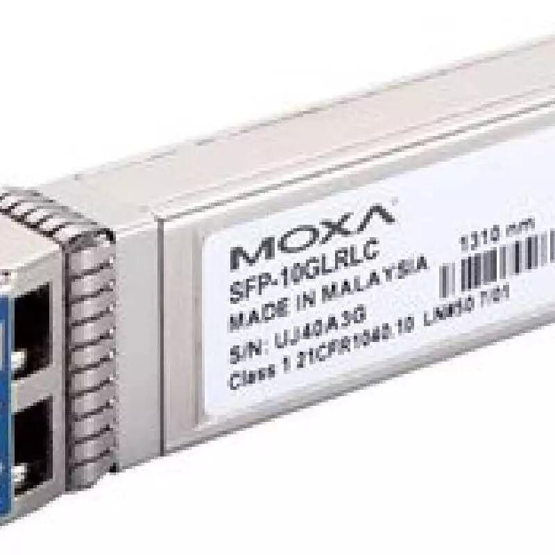 Moxa SFP-10GLXLC 萬兆以太網(wǎng)SFP+ 萬兆光纖模塊 光纖收發(fā)器