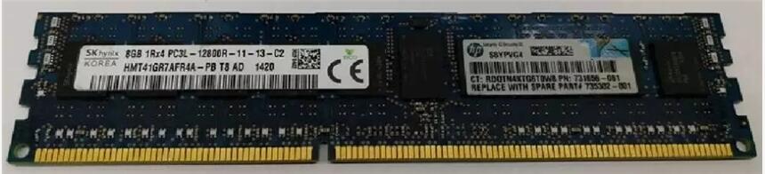 731765-B21 731656-081 735302-001 8G DDR3(w)(ni)