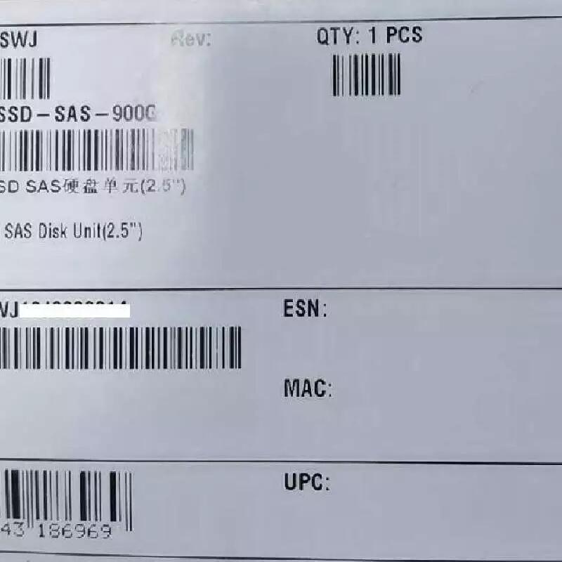 02350SWJ D6V3-SSD-SAS-900G 2.5寸900GB SSD存儲柜硬盤