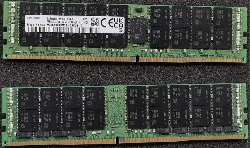 M386ABG40M51-CAE 256GB 2S4Rx4 PC4-3200AA-LA1