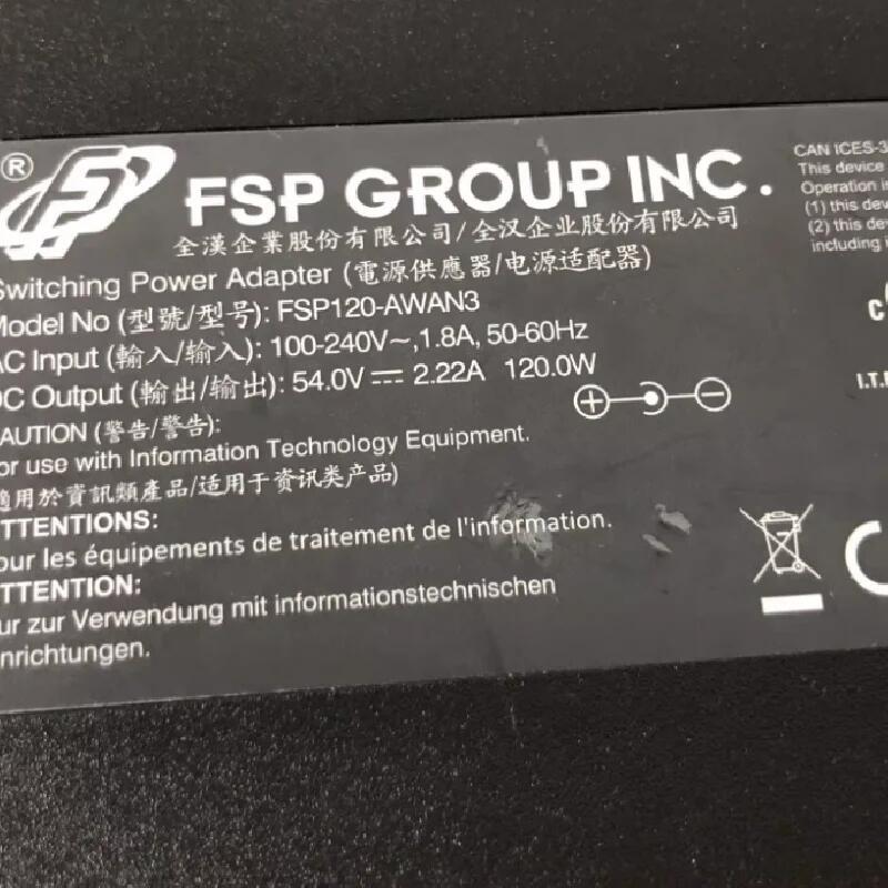 FSP120-AWAN3 54V 2.22A 120W  POE供錄像機(jī)電源適配器