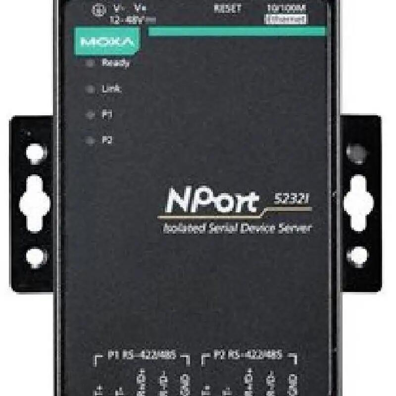 Moxa NPort5210 NPort5210-T NPort5230 2端口串口服務(wù)器