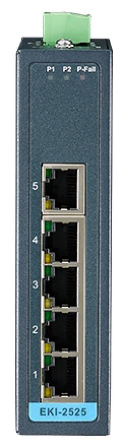 EKI-2525-AE EKI-2525-BE 5端口非網(wǎng)管型工業(yè)以太網(wǎng)交換機