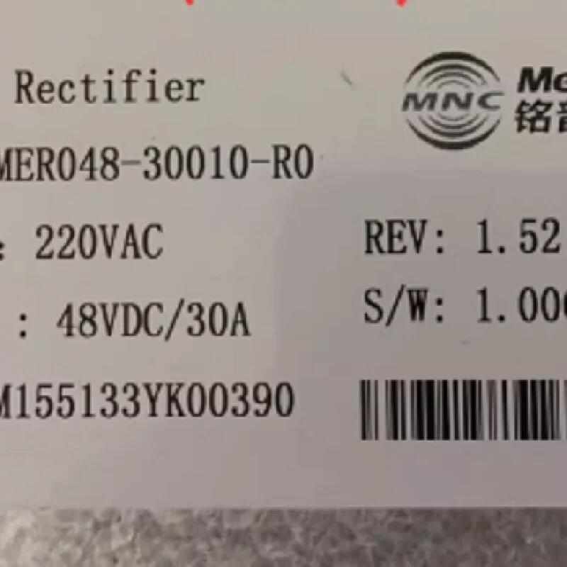 Rectifier MER048-30010-R0 48V 30A 220VAC ģK