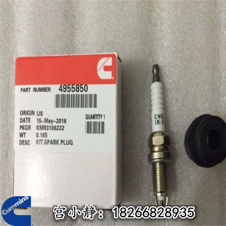 清庫東風發(fā)動機ISL康明斯燃氣火花塞4955850KIT,SPARK PLUG