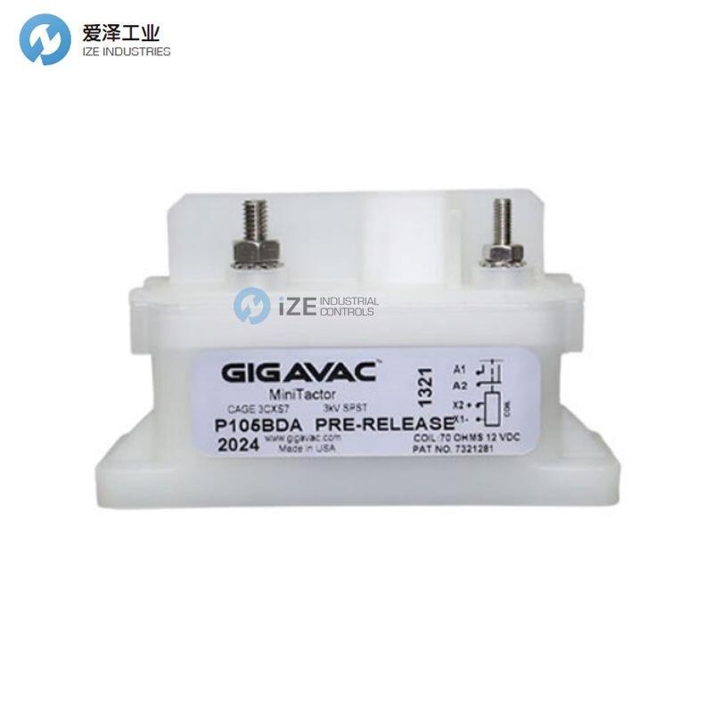 GIGAVAC高壓繼電器P105BDA