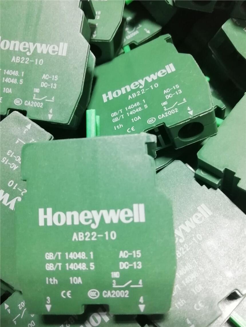 全新原裝Honeywell/霍尼韋爾按鈕附件觸點(diǎn)AB22-10綠色常開(kāi)