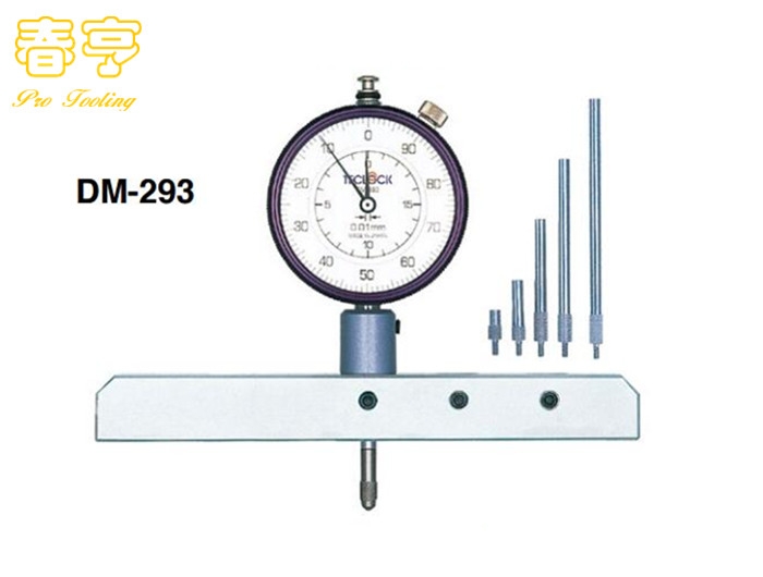 TECLOCK指針深度計DM-293