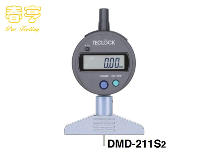 TECLOCK數顯深度計DMD-211S2