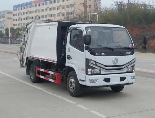 專威牌HTW5075ZYSE6型壓縮式垃圾車