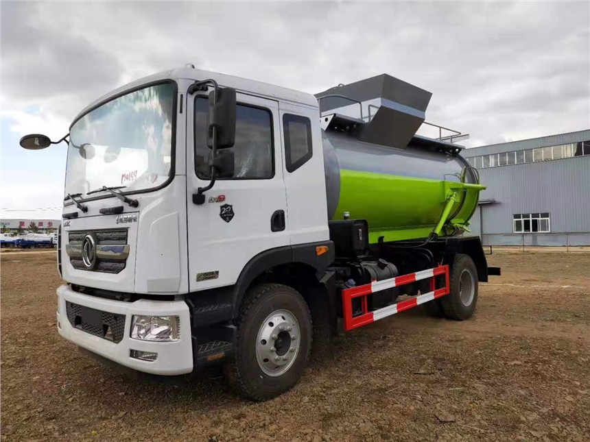 黃牌泔水垃圾車_餐廚垃圾車廠家報價