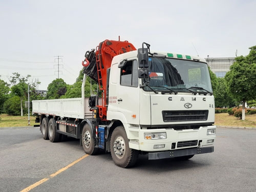 國六星馬牌AH5310JSQ1L6型隨車起重運輸車