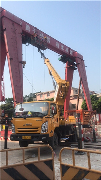 新會(huì)區(qū)橋梁支架跟換橋檢車(chē)出租服務(wù) 鑫越路橋