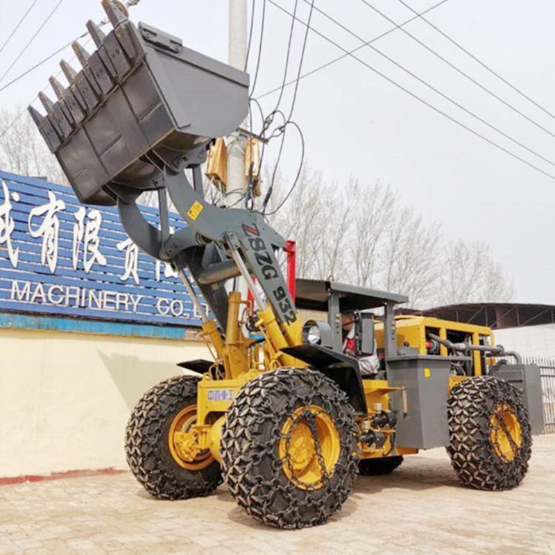 雙搖臂鐵礦裝載機 礦洞里使用巷道鏟車 廠家直銷多少錢